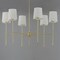 Maxim Lighting Huntington 6-Light Chandelier 32366WTSBR - alternate 3